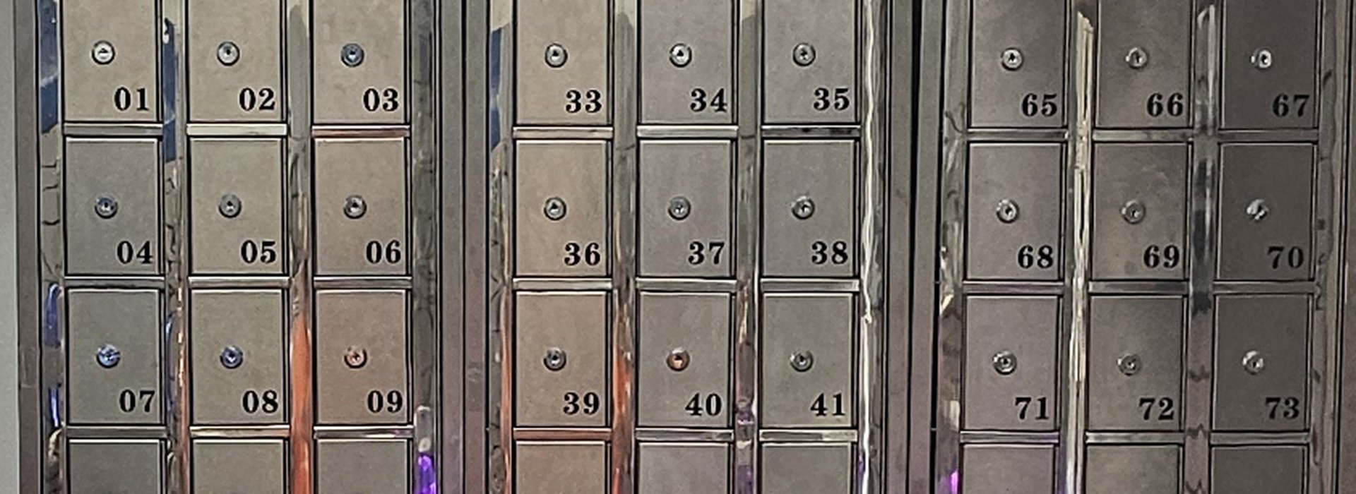 Private mailbox rentals at AbbyShip